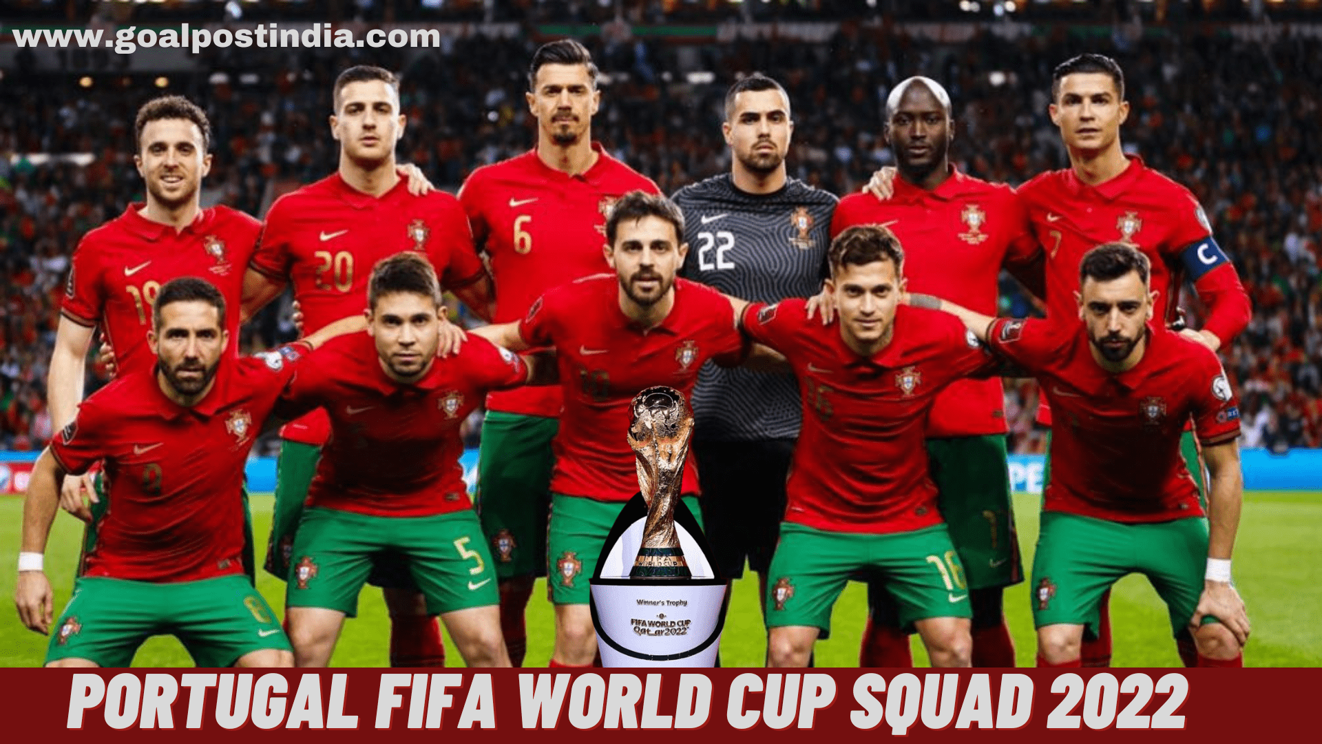 Portugal World Cup Squad 2022