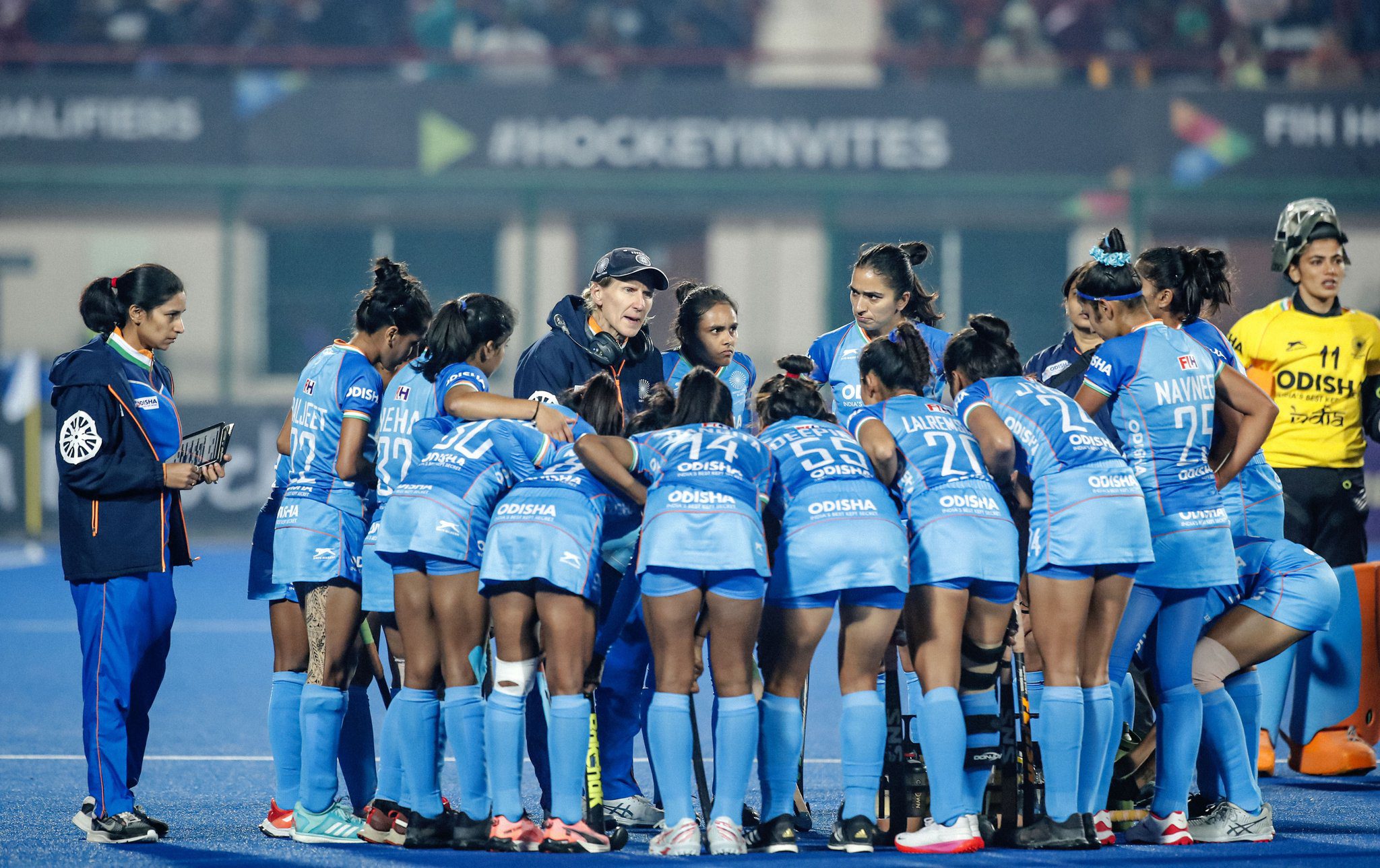 Indian Women’s Hockey Team Makes Its Arrival in Bhubaneswar, Ready to Compete in the Upcoming 2023/24 FIH Hockey Pro League