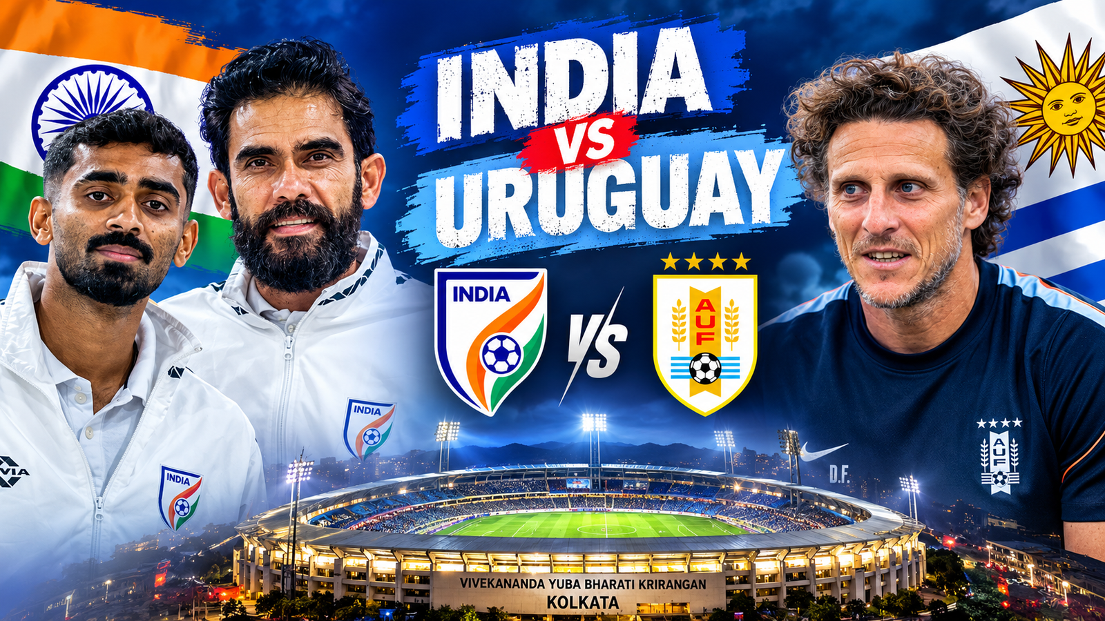 India vs Uruguay: Blue Tigers Face Final Test Against Two-Time World Champions in Kolkata